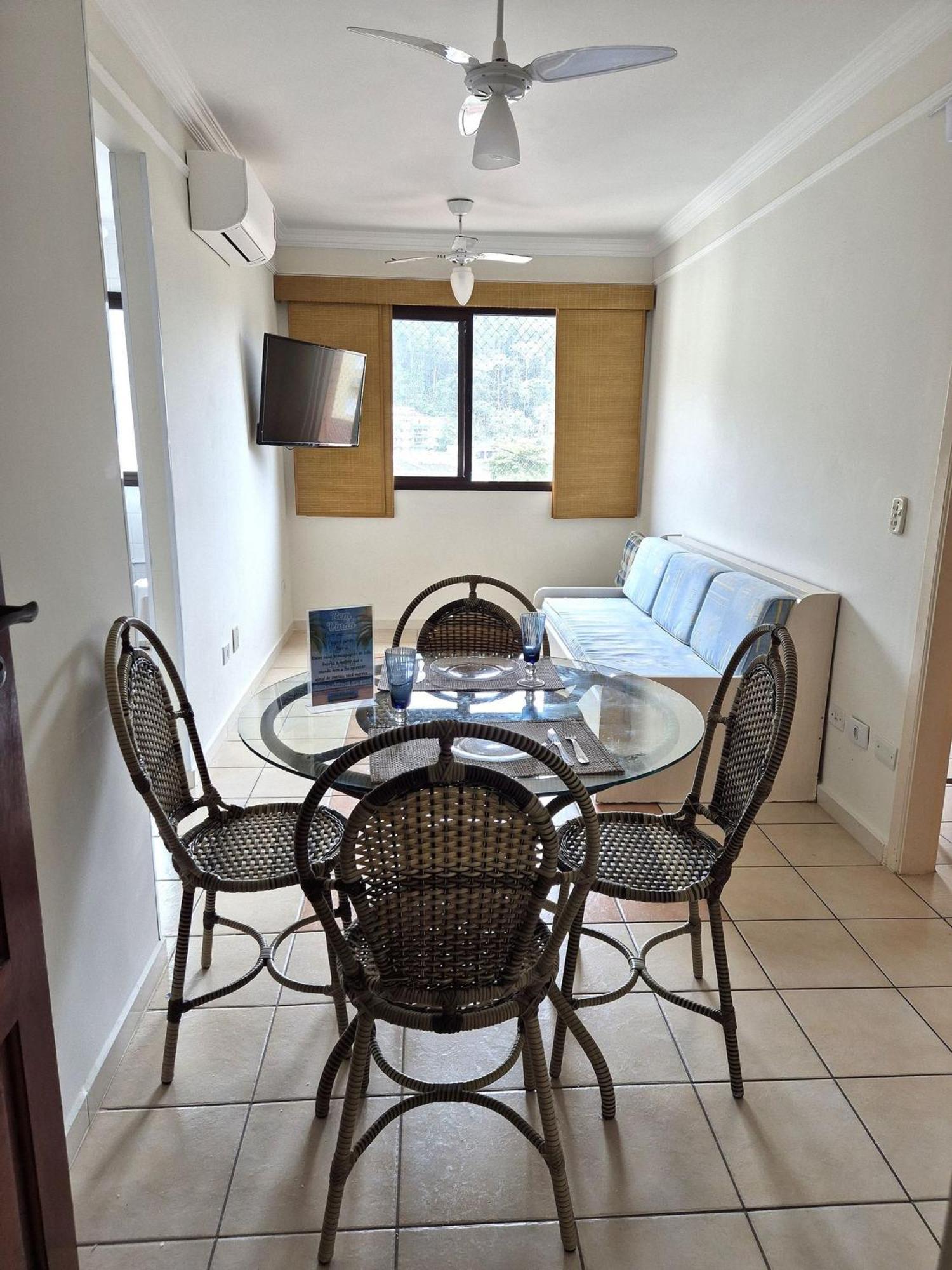 Apartamento Asturias Ubatuba Bagian luar foto